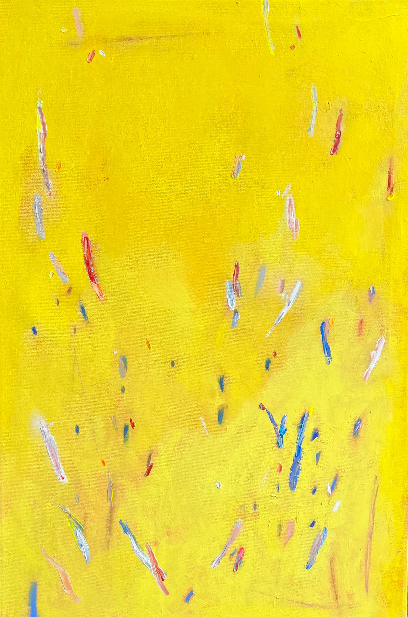 Contemporary abstract painting- Title: Beacon