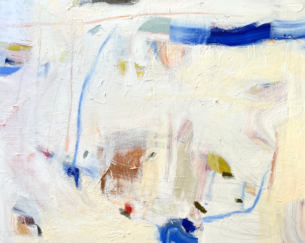 Abstract Contemporary Painting by Brenna Giessen - Title: “I Didn’t Know You Were Keeping Count”